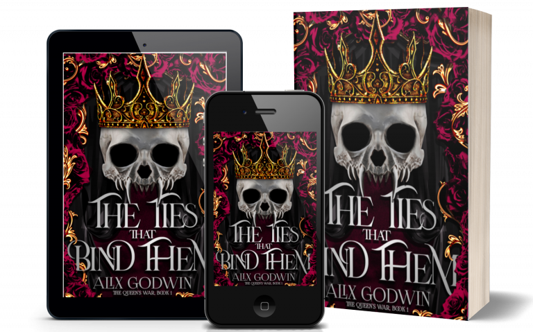 The Ties that Bind Them e-reader, mobile, and paperback images