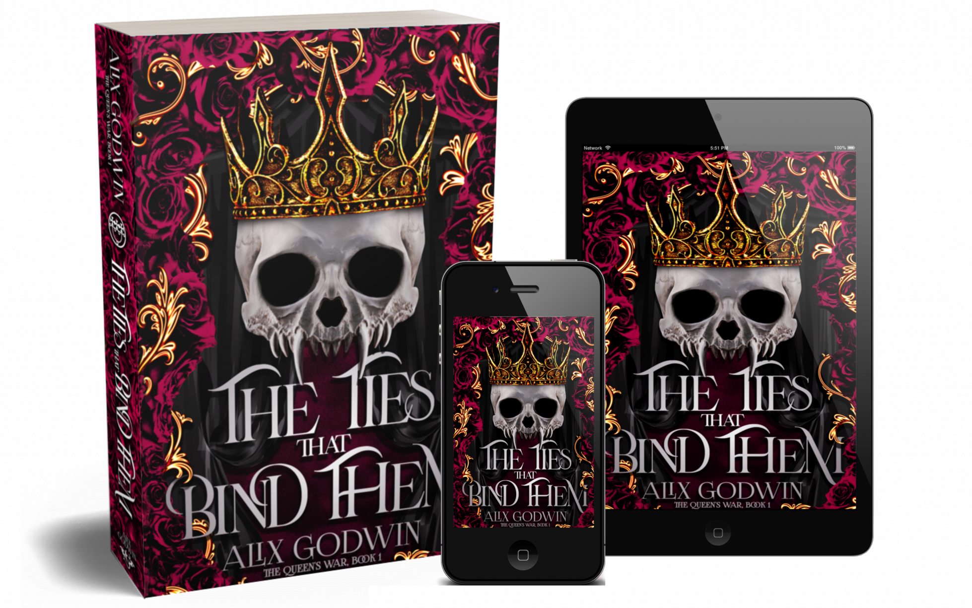 The Ties that Bind Them by Alix Godwin: available in hardcopy and digital!